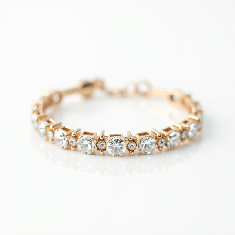 Bracelet strass acier inoxydable INSPIRATION